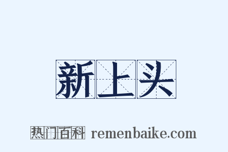 新上头是什么意思的图片